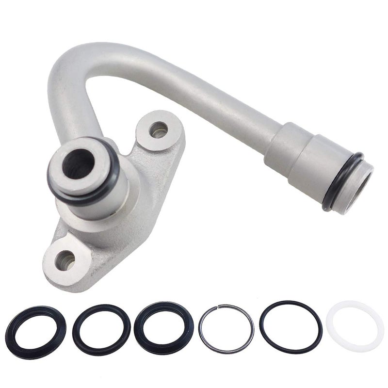 TIKSCIENCE HPOP Discharge Tube,Fits for Ford 2003-2004 6.0 L F-250 F350 F450 F-550 Super Duty,Fits for Ford Excursion 2003-2004,Fits for Ford E-350 Super Duty Van,High Pressure Oil Pump Replace 3C3Z-9T288-AA - Image 1